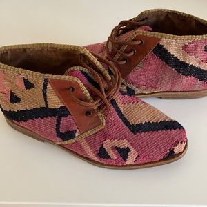 Vintage Turkish Kilim Shoes